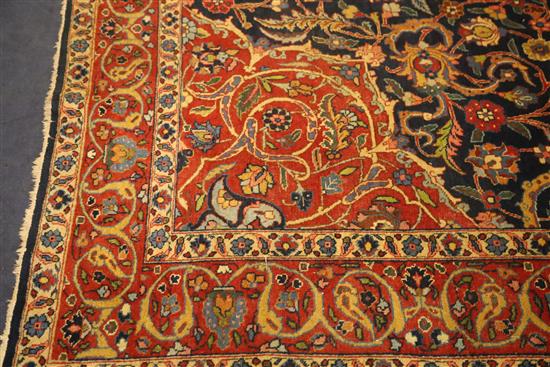 A Tabriz carpet, 12ft 7in by 9ft 4in.